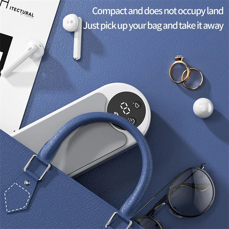 Ultrasonic Jewelry and Household Cleaning Machine, 450ml Capacity for Rings, Glasses, and Makeup Brushes