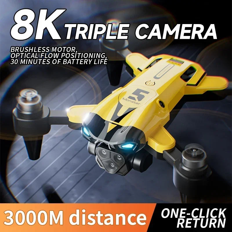 M5 4K Professional HD Drone with Dual Camera and 5G WiFi Connectivity