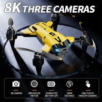 M5 4K Professional HD Drone with Dual Camera and 5G WiFi Connectivity
