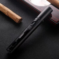 1800°High Temperature Spray Gun Butane Gas Lighter Metal Outdoor Windproof Blue Powerful Flame Torch Jet Lighter Welding Tool