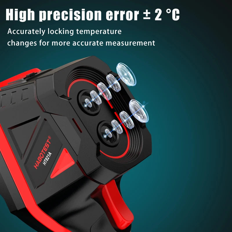 HT821A Rechargeable Thermal Imaging Camera -20 ℃~550 ℃ Waterproof, Dustproof, and anti Drop Handheld Thermal Imaging